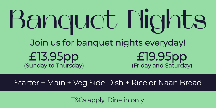 Book a table at Khana and join our Banquet Nights Book a table at Khana and join our Banquet Nights